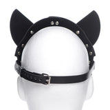 Master Series Naughty Kitty Cat Mask Kinky Leather Fetish Role Play Fantasy BDSM