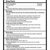 Master Series Numb Desensitizing Anal Lubricant with Lidocaine 236ml