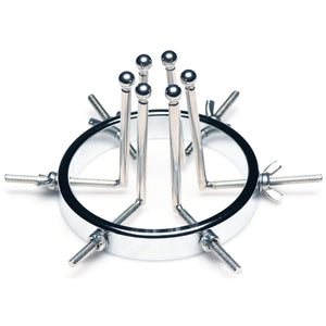 Master Series Oculus Stainless Steel Anal Explorer Gape Speculum Ring