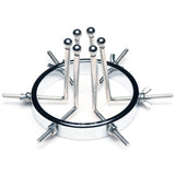 Master Series Oculus Stainless Steel Anal Explorer Gape Speculum Ring