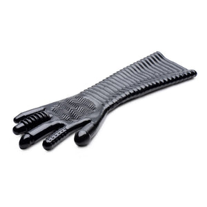 Master Series Pleasure Fister Textured Black Fisting Glove Anal Fetish Play