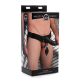 Master Series Pumper Inflatable Hollow Strap-On Dildo Elastic Harness Bulb Pump Anal Sex Gape