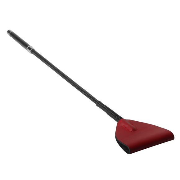 Master Series Red Mare Leather Riding Crop Spanking Stick Bondage Play