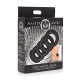 Master Series Ring Master Custom Ball Stretcher Kit Black 5 Pack Set