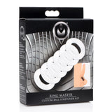 Master Series Ring Master Custom Ball Stretcher Kit Clear 5 Pack Set