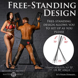 Master Series St Andrew's Cross Deluxe Sex Dungeon Bondage Stand 