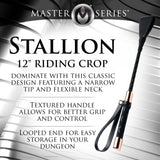 Master Series Stallion 12 Inch Riding Crop Spanking Fetish BDSM Play