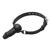 Master Series Suppressor Silicone Face Banger Gag Penis Mouth Piece Bondage Play
