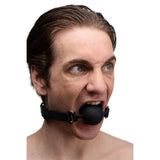 Master Series Suppressor Silicone Face Banger Gag Penis Mouth Piece Bondage Play