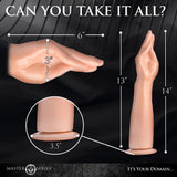 Master Series The Fister Hand and Forearm Dildo XL Fisting Fetish Play Sex Toy