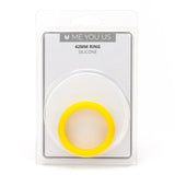 Me You Us 42mm Yellow Silicone Cock Ring Classic Stretchy Penis Band
