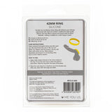 Me You Us 42mm Yellow Silicone Cock Ring Classic Stretchy Penis Band