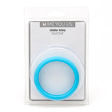 Me You Us 55mm Blue Silicone Cock Ring Classic Stretchy Penis Band