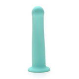 Me You Us 7 Inch Curved Silicone Dildo Aqua Semi Realistic G-Spot Sex Toy