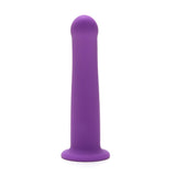 Me You Us 7 Inch Curved Silicone Dildo Purple Semi Realistic G-Spot Sex Toy