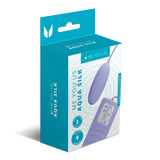 Me You Us Aqua Silk Wired Vibrating Purple Egg Bullet 4 Speed Vibrator Waterproof Sex Toy