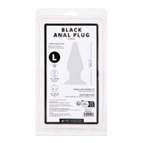 Me You Us Black Butt Plug Large Size Classic Smooth Safe Anal Sex Toy