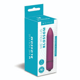 Me You Us Blossom Bullet Vibrator Purple 10 Vibe Pattern Massager Toy