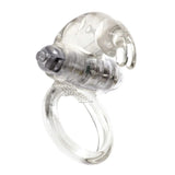 Me You Us Classic Rabbit Cock Ring Clear Clitoral Bunny Vibrating Penis Sex Toy
