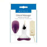 Me You Us Clitoral Massager Vibrating Suction Pump Bullet Vibe Sex Toy