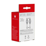 Me You Us Clover Nipple Clamps Black Steel Body Clips Weights Fetish Play