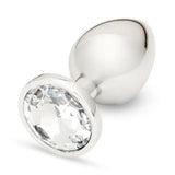 Me You Us Crystal Jewels Clear Gem Large Size Butt Plug Anal Sex Toy
