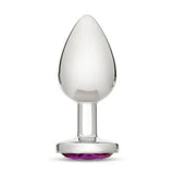 Me You Us Crystal Jewels Purple Gem Large Size Butt Plug Anal Sex Toy
