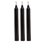 Me You Us Drip Candles 3 Pack Black Wax Fetish Play