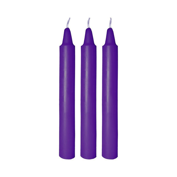 Me You Us Drip Candles 3 Pack Purple Wax Fetish Play