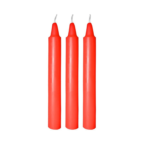Me You Us Drip Candles 3 Pack Red Wax Fetish Play