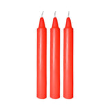 Me You Us Drip Candles 3 Pack Red Wax Fetish Play