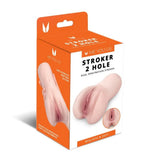 Me You Us Stroker 2 Hole Realistic Pussy Anal Male Masturbator Sex Toy