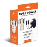 Me You Us Dual Power Vibrating Masturbation Sleeve Double Bullet Penis Head Vibe