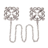 Me You Us Flower Nipple Chain Adjustable 4 Way Screw Grip Clamps