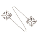 Me You Us Flower Nipple Chain Adjustable 4 Way Screw Grip Clamps