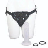Me You Us Frosted Harness Kit Beginners Strap-On Jelly Dildo Sex Toy