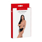 Me You Us Latex Crotchless Panties Small Size Black Rubber Fetish Wear
