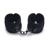 Me You Us Padded Velvet Ankle Cuffs Soft Velcro Bondage Restraints