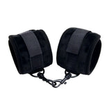 Me You Us Padded Velvet Ankle Cuffs Soft Velcro Bondage Restraints