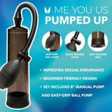 Me You Us Pumped Up Black Air Suction Penis Pump Erection Enhancer