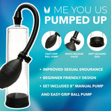 Me You Us Pumped Up Clear Air Suction Penis Pump Erection Enhancer