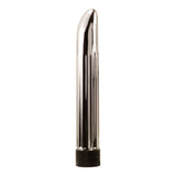Me You Us Sensuous Ribbed Classic Vibrator Silver Sex Toy