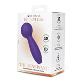 Me You Us Signature The Mini Wand Massager Purple Rechargeable Vibrator Sex Toy
