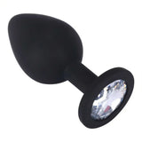 Me You Us Trio Of Jewels Butt Plug Set Black Gem Stone Anal Training