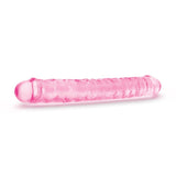 Me You Us UltraCock Pink Jelly 12" Double Ended Dildo Flexible Penis Sex Toy
