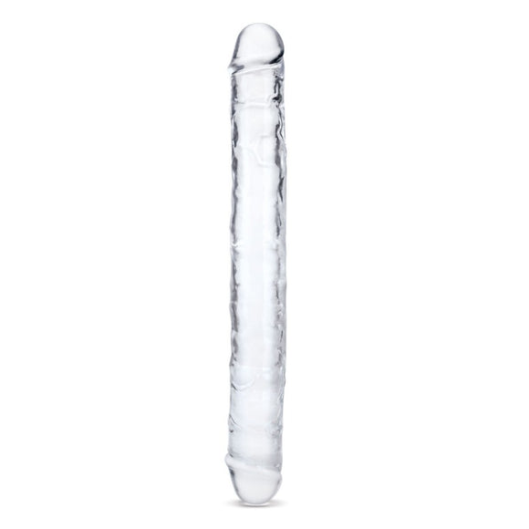 Me You Us UltraCock Clear Jelly 15 Inch Double Ended Dildo Penis Sex Toy