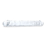 Me You Us UltraCock 15" Clear Jelly Double Ended Dildo Realistic Penis Sex Toy
