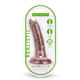 Me You Us Ultra Cock 6" Realistic Penis Dildo Brown Skin Tone Sex Toy