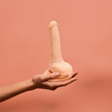 Me You Us Ultra Cock 6" Realistic Penis Dildo with Balls Dual Density Sex Toy