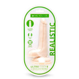 Me You Us Ultra Cock 6" Realistic Penis Dildo with Balls Dual Density Sex Toy